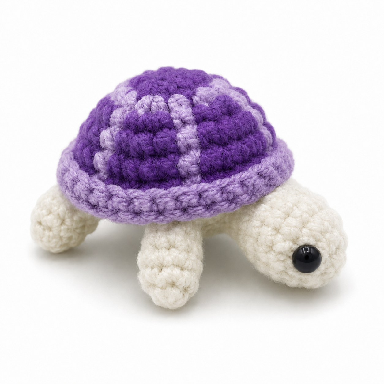 [Finished product] Hand-knitted turtle decoration, cute mini turtle, soft wool animal desktop decoration, gift