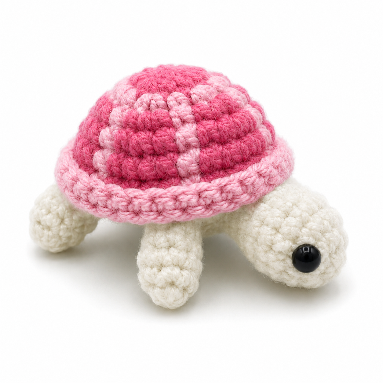 [Finished product] Hand-knitted turtle decoration, cute mini turtle, soft wool animal desktop decoration, gift