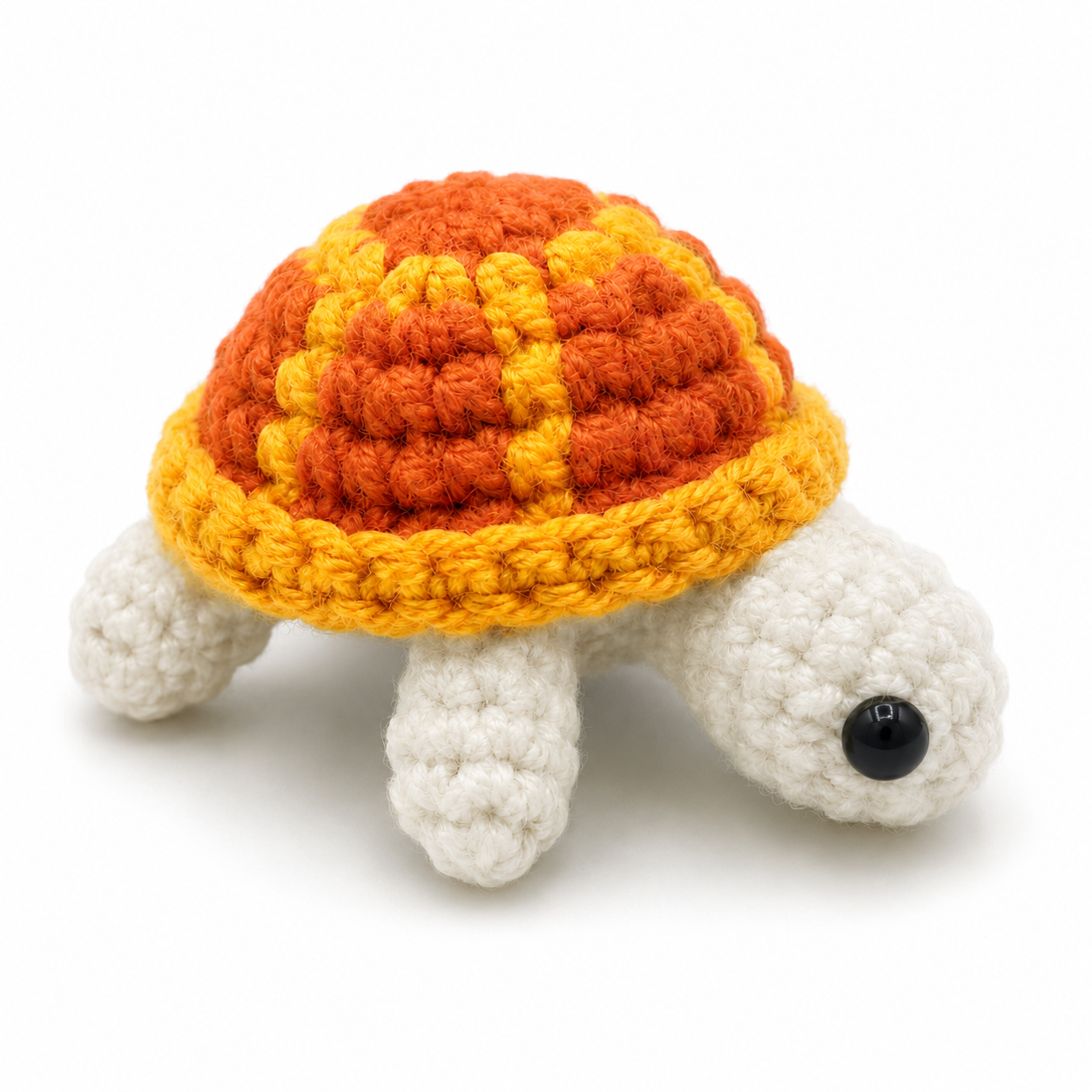 [Finished product] Hand-knitted turtle decoration, cute mini turtle, soft wool animal desktop decoration, gift