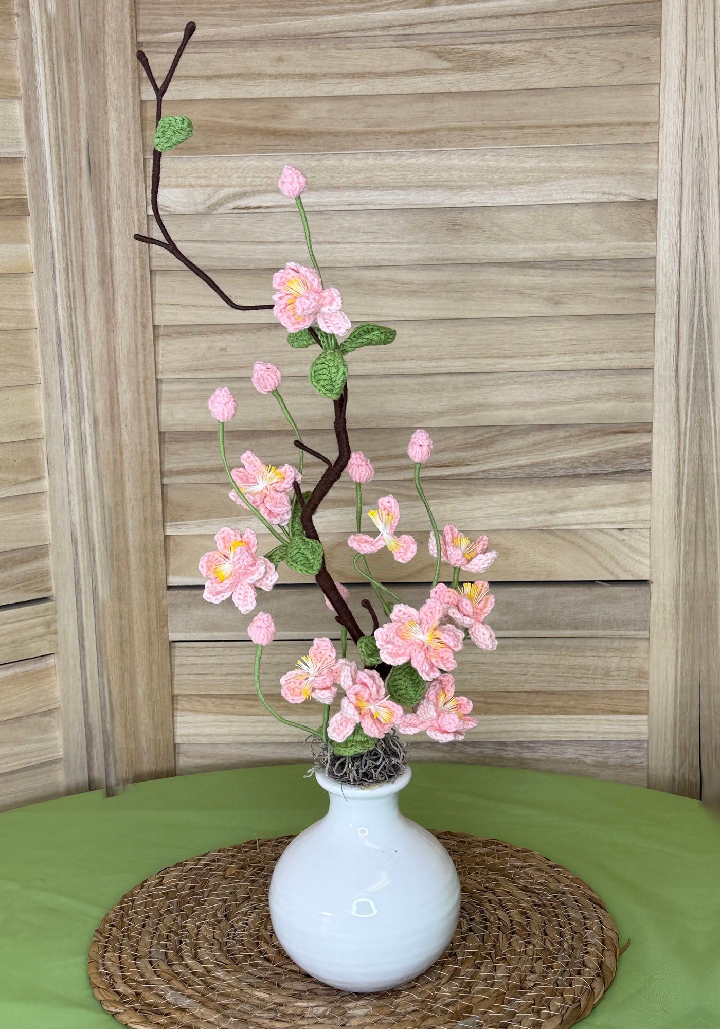 Begonias in Round Pot